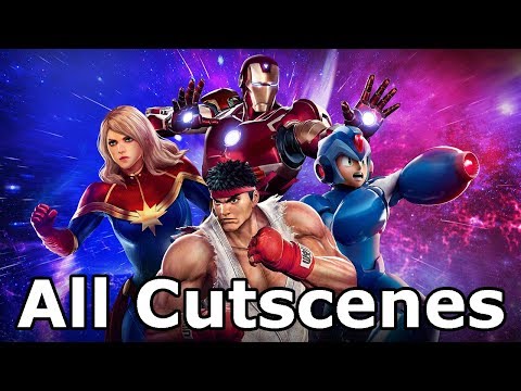 Marvel Vs Capcom Infinite - All Cutscenes (Game Movie)