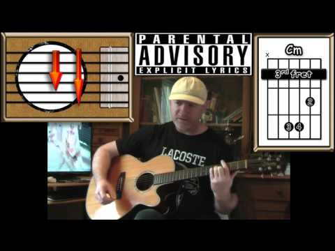 Creep - Radiohead - Acoustic Guitar Lesson (Explicit Lyrics)