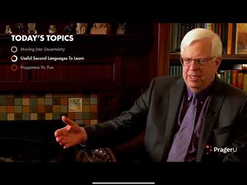 Dennis Prager Fireside Chat #241 The value of studying another language