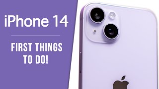iPhone 14 - First 18 Things To Do!