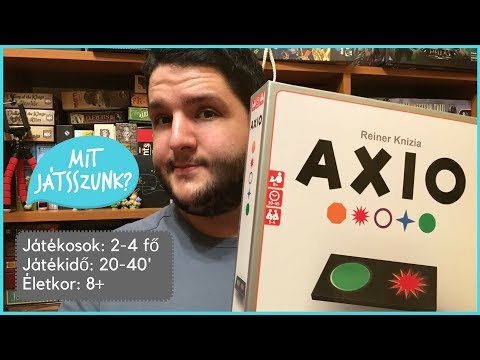 Axio Játékbemutató - Mit Játsszunk?