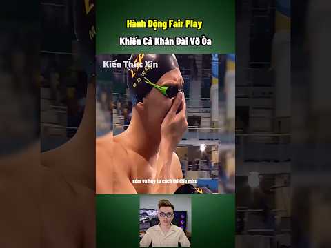 Hành động fair play khiến cả khán đài vỡ oà