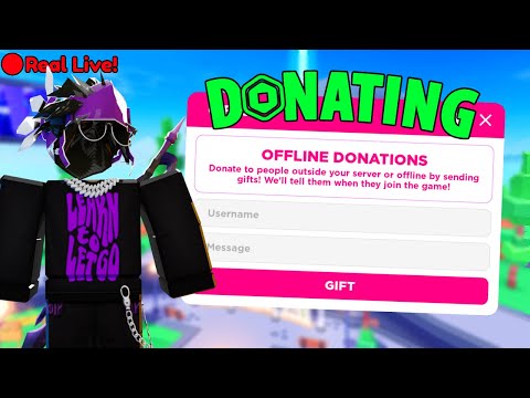 🔴PLS DONATE LIVE 🔴|💰 Spinning 500 Robux Wheel To Viewers 💸| Roblox Livestream 🎁 TTS ON