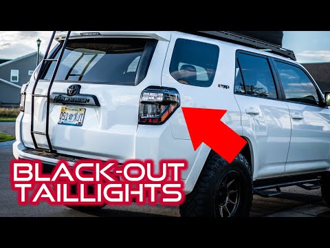 4Runner Black Out Tail Lights + SUPER Bright Reverse & Signal