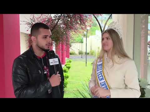 Gabriela Lenhardt representa Guarujá do Sul na Miss Teen Internacional Brasil no Rio de Janeiro
