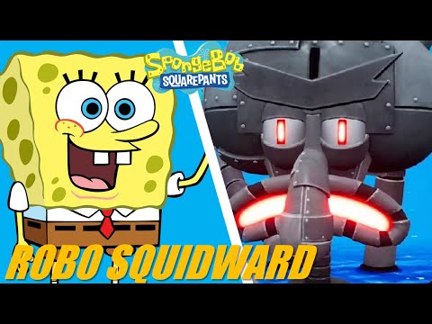 Evolution of Robo Squidward Battles in SpongeBob Games (2003-2023)