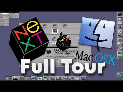 NeXTSTEP OpenStep 4.2 - The Father of Apple Mac OS X - Full Tour!