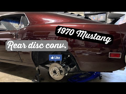 Rear disc brakes (1970 Mustang Fastback)