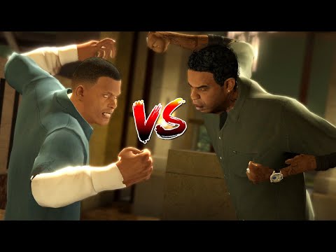 Franklin Clinton VS Lamar Davis - Legendary Boss Battles - GTA 5