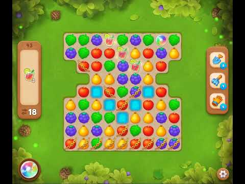 Gardenscapes Level 43 Completed