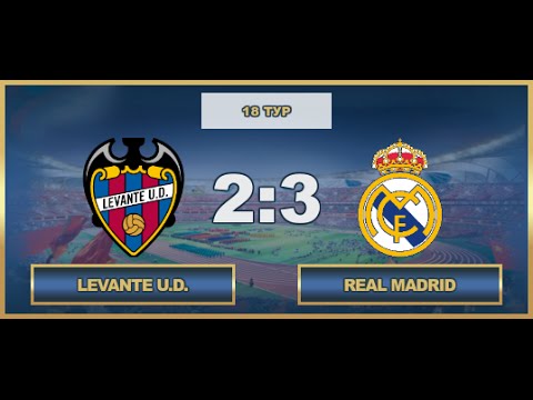 AFL. Spain. Premier League. Tour 18. Levante U.D. - Real Madrid