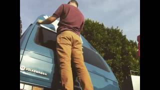 1982 Volkswagen Vanagon Westfalia World Map Decal Time Lapse