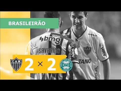 Atlético-MG 2 x 2 Coritiba - Gols - 23/04 - Campeonato Brasileiro 2022