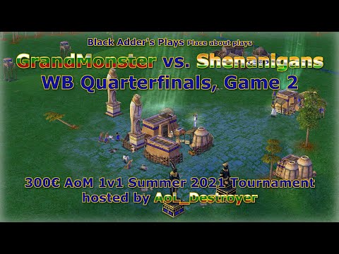 AoL_Destroyer's Vanilla Summer Tournament, WBQF - GrandMonster vs Shenanigans, G2 - Age of Mythology