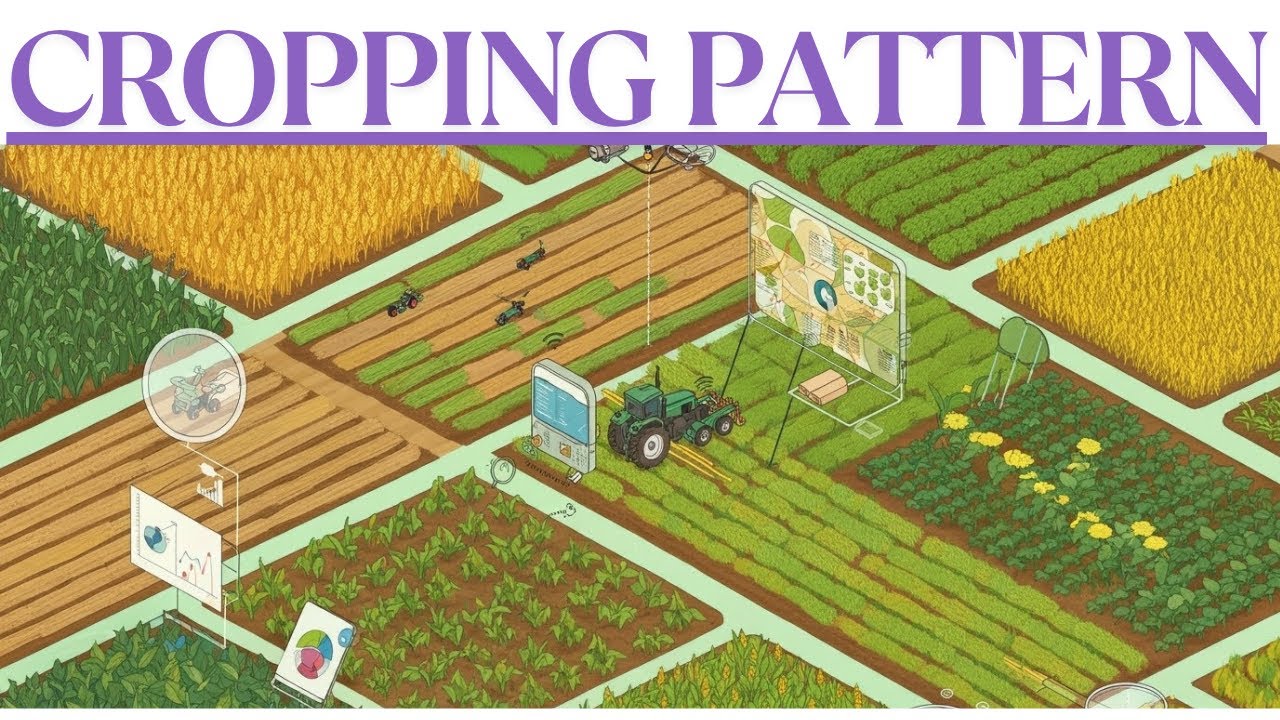 Understand Cropping Pattern & System in 10 Minutes | Easy Explanation for NABARD & UPSC