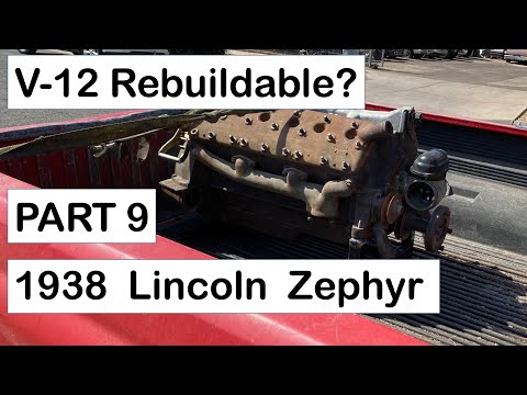 1938 Zephyr Part 9 - Engine Work - Rebuild this Flathead V12? JB Donaldson, Ed Smith and #barryt