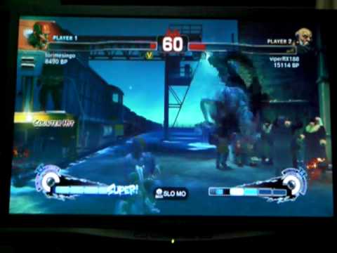 torimesingo (Dhalsim) vs viperRX188 (Gouken) SSF4
