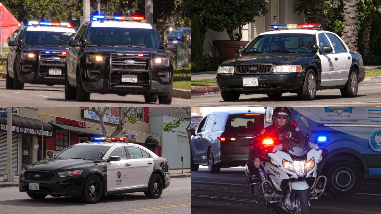 LAPD Responding Code 3 (Compilation 3)