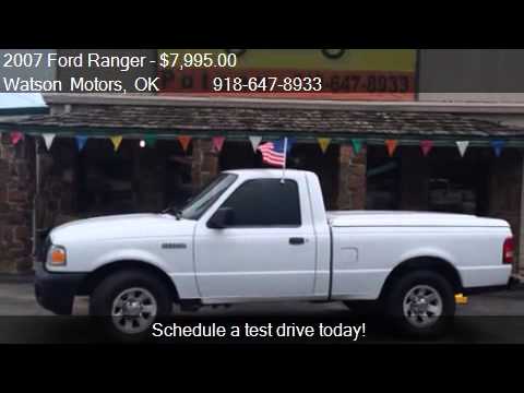 2007 Ford Ranger SPORT 2dr Regular Cab SB for sale in Poteau