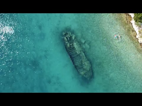 Horvátország hajóroncs - Solta - Biczó Zara - discoverwithkids.hu