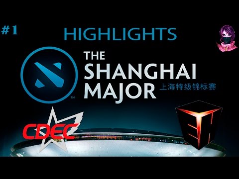 Highlights CDEC vs EHOME #1 (bo3)| The Shanghai Major Lan Finals (25.02.2016)