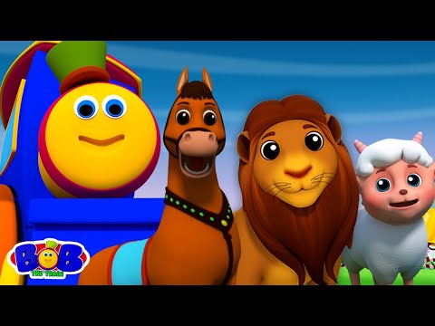 Andare allo Zoo Canzone con Bob il Treno per Conoscere gli Animali