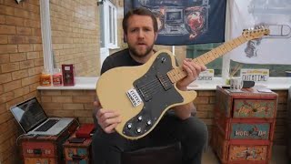 Video thumbnail for Squier by Fender Telecaster Custom II P90 Review by The Guitar Manifesto