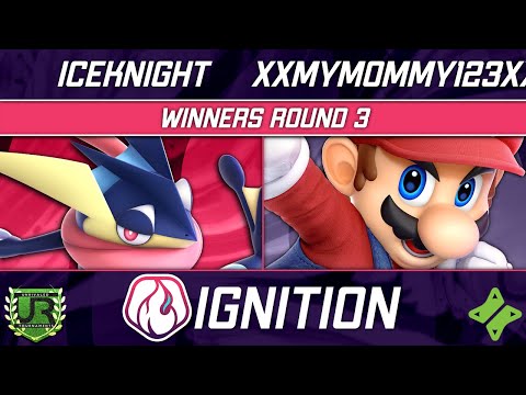 Ignition 265 WINNERS ROUND 3 - IceKnight (Greninja) vs xXMyMommy123Xx (Mega Man, Mario)