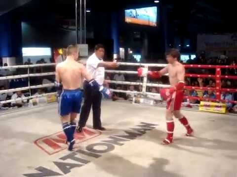 Rybalko Valentin vs Marcin Parcheta. Финальный бой на Чемпионате Мира по Тайскому Боксу. 2011