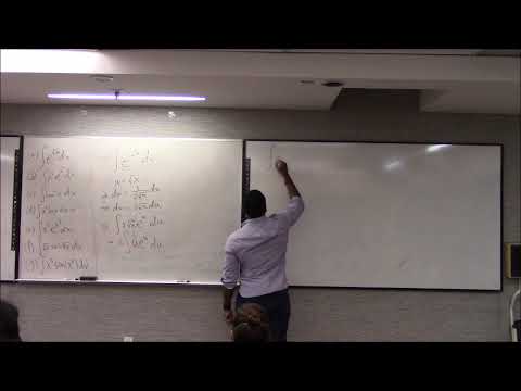 Math 1207-R03 Lecture 2 - Int by parts examples and Trig Integrals part 1