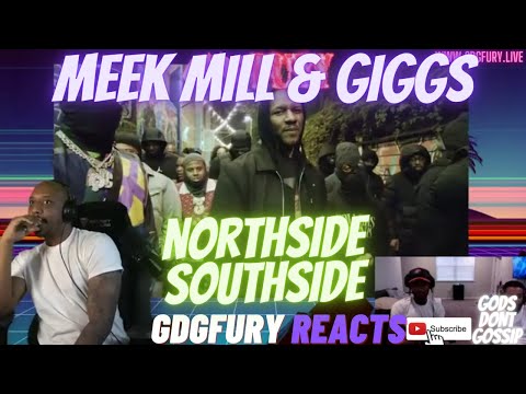 AMERICAN Reacts to Meek Mill Feat. Giggs - Northside Southside [Music Video] | GRM Daily