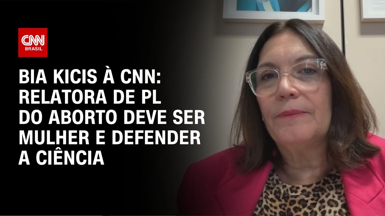 Bia Kicis à CNN: Relatora de PL do Aborto deve ser mulher e defender a ciência | BASTIDORES CNN