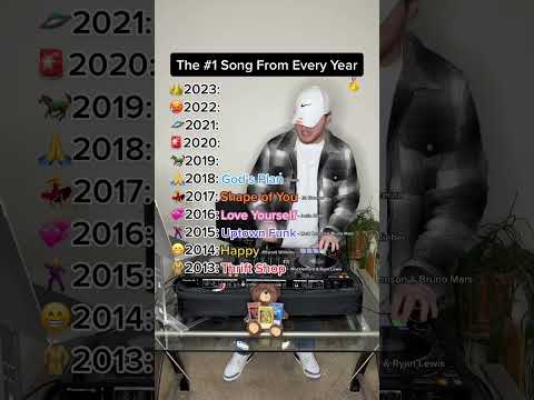 THE NO.1 SONG FROM EVERY YEAR (2013-2023)
