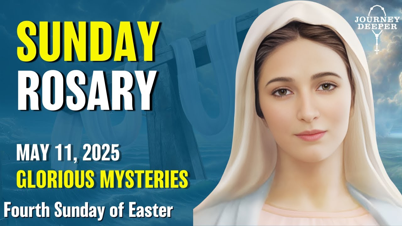 Sunday Rosary 🤍 Glorious Mysteries of the Rosary 🤍 May 11, 2025 VIRTUAL ROSARY