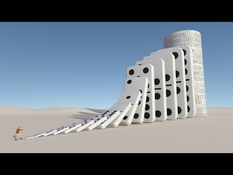 Big Domino Effect Animation V1