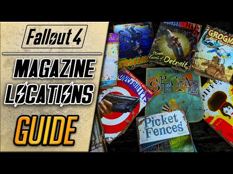 Fallout 4 - All Magazine Locations