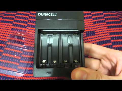 Duracell 5000394114500 baterijų įkroviklis AC video