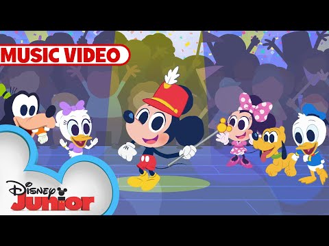 Mickey Mouse March | Disney Junior Wonderful World of Songs | Mickey Mouse Funhouse | @disneyjunior
