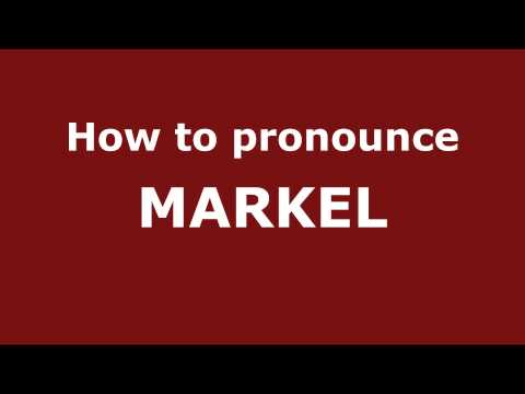 How to Pronounce MARKEL in Spanish - PronounceNames.com