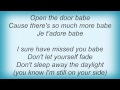 Thomas Dybdahl - Babe Lyrics