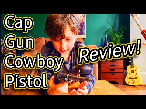 Cap Gun Pistol Review. Gonher 8 ring cap gun. #gun #review