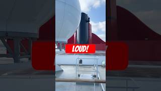 QM2 has a 90 year old whistle from RMS Queen Mary. This is what it sounds like #shorts