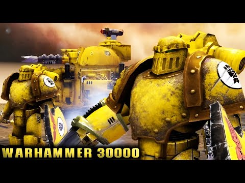 WARHAMMER 30000 BATTLE: Imperial Fists vs Orks Invasion! - Warhammer 40k: Dawn of War 2: Retribution
