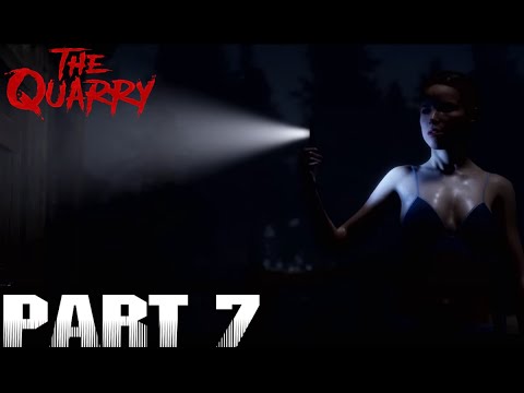 THE QUARRY | WALKTHROUGH GAMEPLAY | PART 7 | HOT GIRL VS MONSTER #THEQUARRY