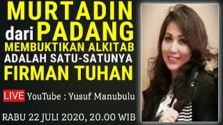 Download lagu Murtadin dari Padang membuktikan Alkitab adalah satu-satunya Firman Tuhan - Noverina Solichin mp3
