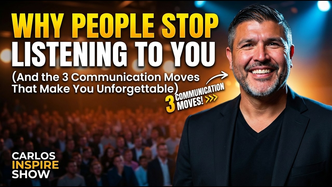 Why People Stop Listening to You (And the 3 Communication Moves That Make You Unforgettable)