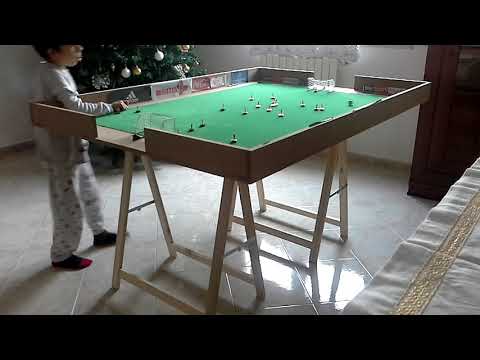 immagine di anteprima del video: Old Subbuteo Demo Barcellona-Manchester United