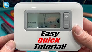 How to use a Honeywell T3R thermostat