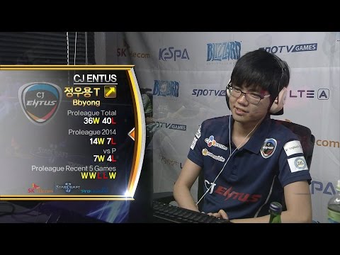 [SPL2014] PartinG(SKT) vs Bbyong(CJ) Set4 Outboxer -EsportsTV, SPL2014