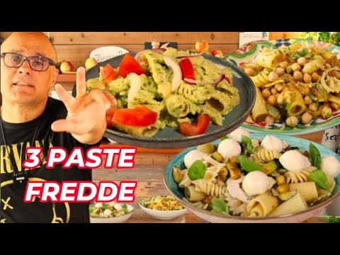 PASTA FREDDA 3 RICETTE FUSION Ricetta di insalata di pasta FUSION CLASSICA ed ESOTICA